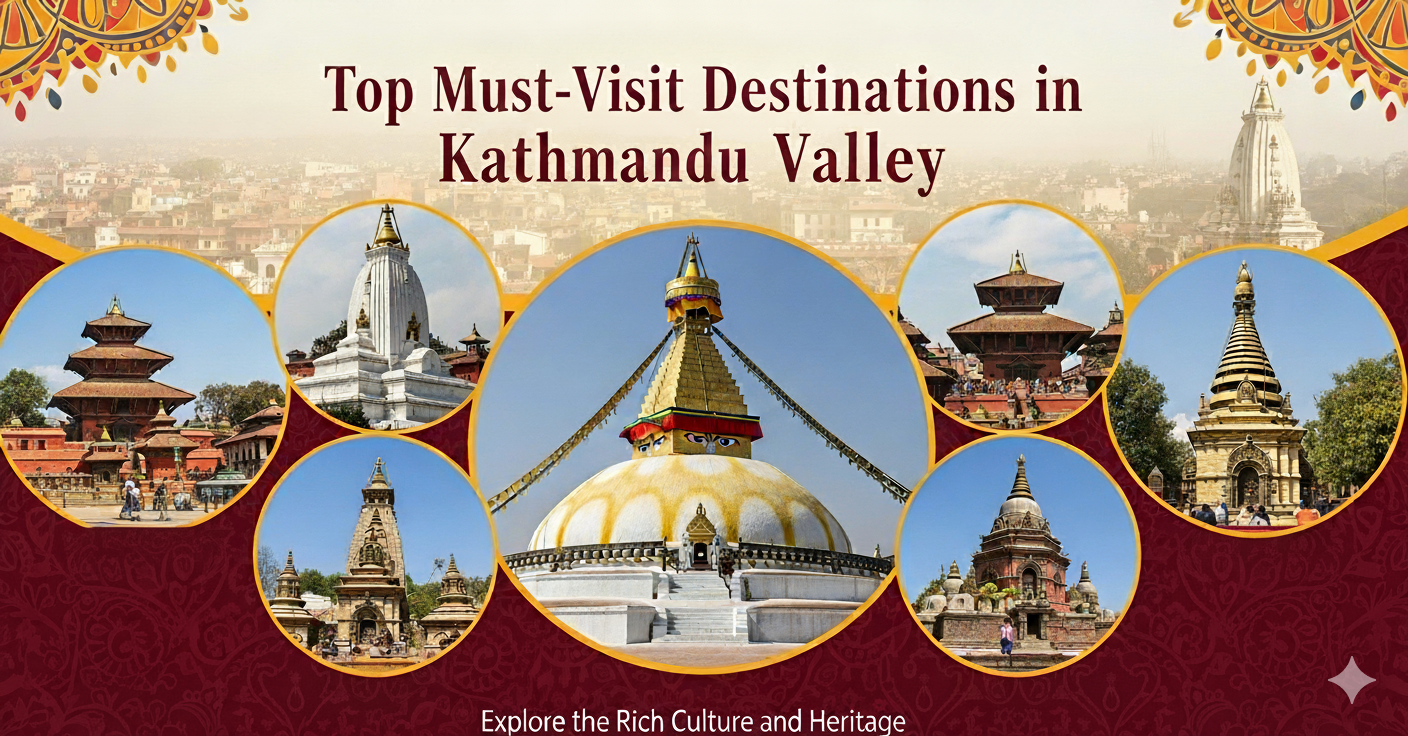 Top Must-Visit Destinations in Kathmandu Valley