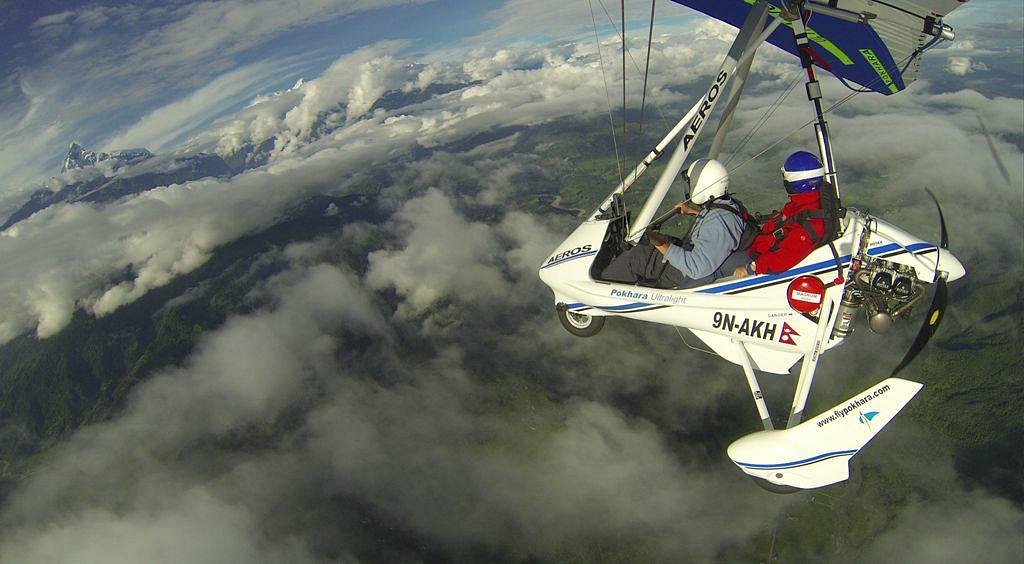 Ultra- Light Flight  In Pokhara