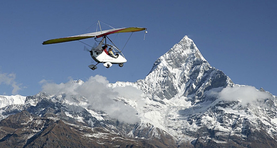 Ultra- Light Flight  In Pokhara0