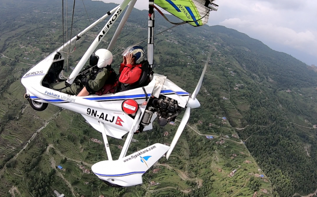 Ultra- Light Flight  In Pokhara1