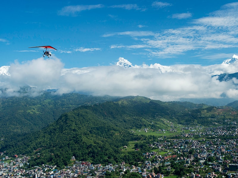 Ultra- Light Flight  In Pokhara2