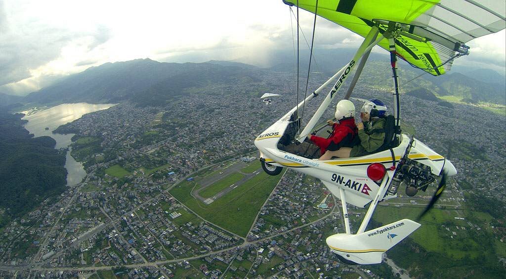 Ultra- Light Flight  In Pokhara3