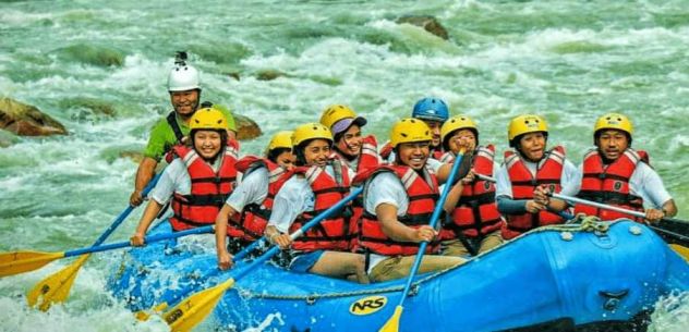 White water rafting